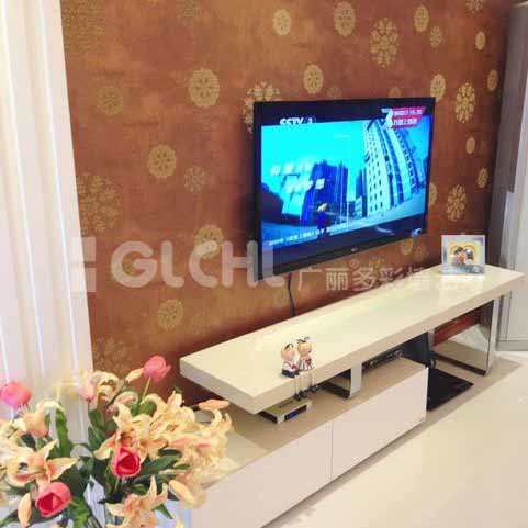 田園風格背景墻