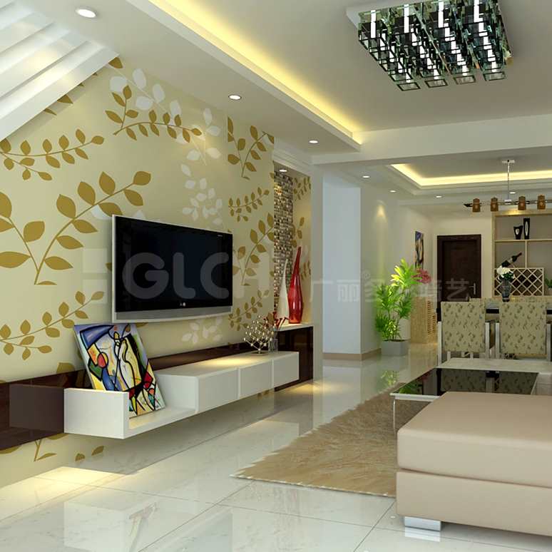 現代風格背景墻